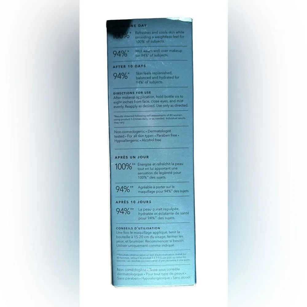 2 Bottles Algenist Splash Hydrating Setting Mist 4 oz Full Size